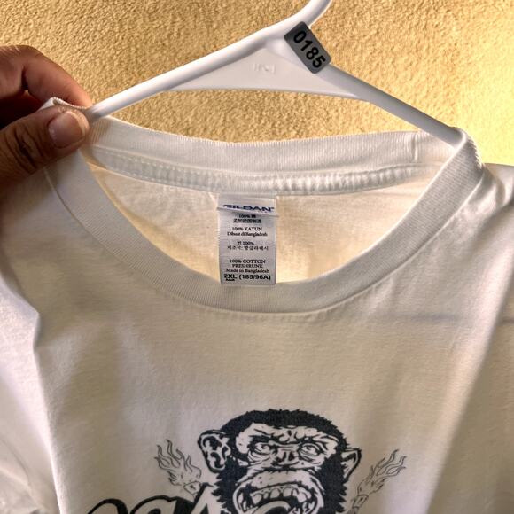 Gas Monkey Dallas Texas, Garage Essential S/S T-Shirt, Color:White, Size: 2XL - Picture 7 of 7